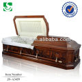 Customized solid wood pretty luxury supplied casket